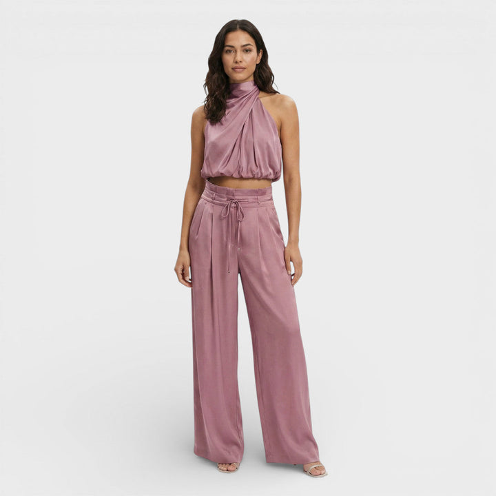 Combinaison Longue Femme Pantalon Large