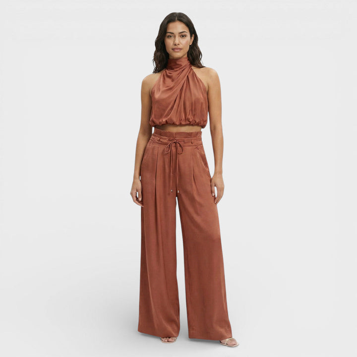 Combinaison Longue Femme Pantalon Large