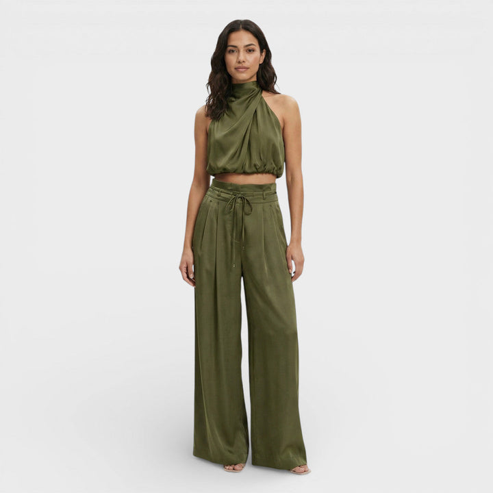 Combinaison Longue Femme Pantalon Large