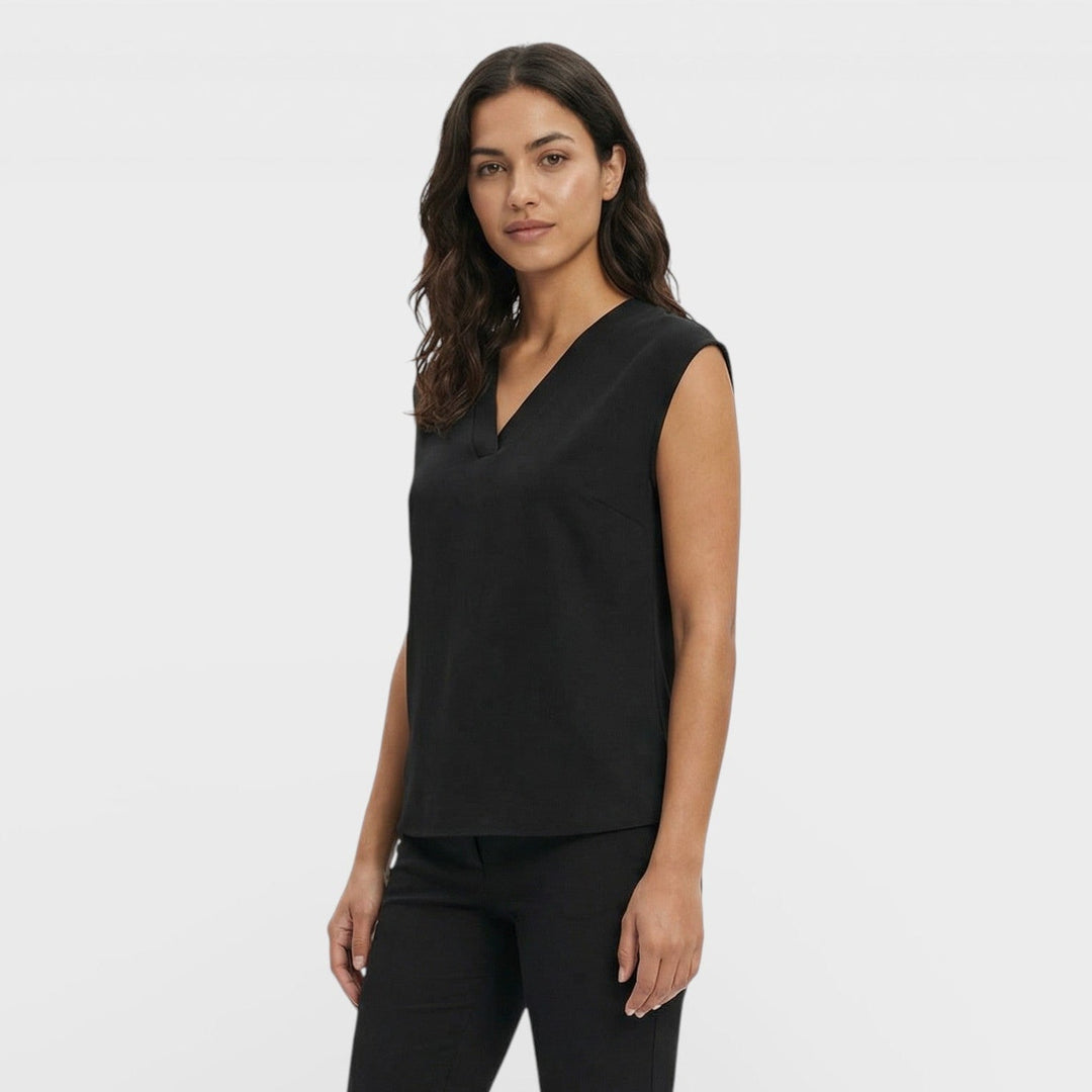 T-shirt Décolleté V Élégant Femme