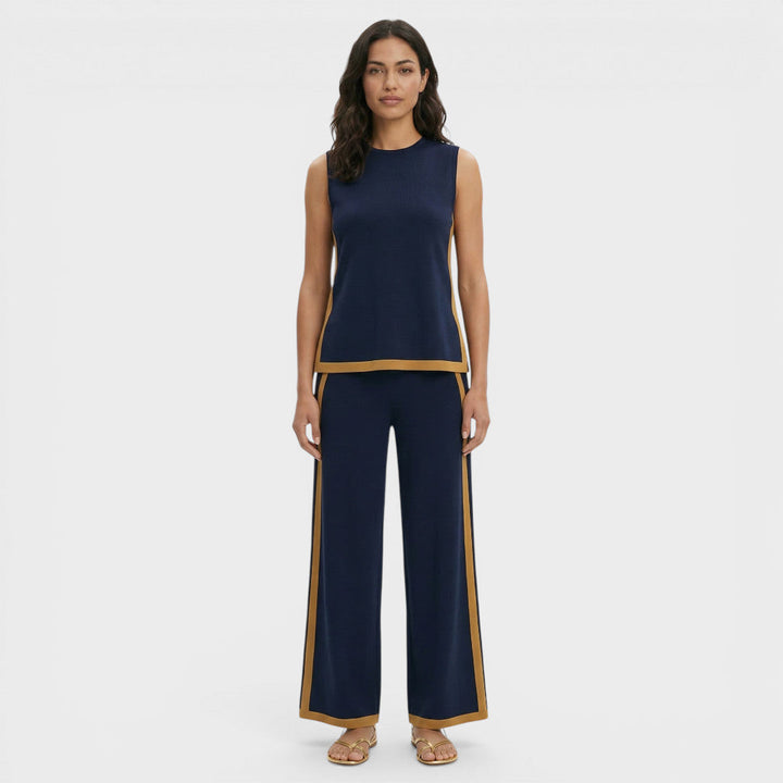 Ensemble Deux Pièces Femme Color Block