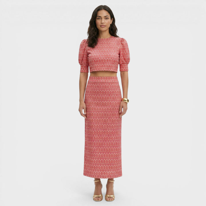 Ensemble Deux Pièces Femme Dos Ouvert