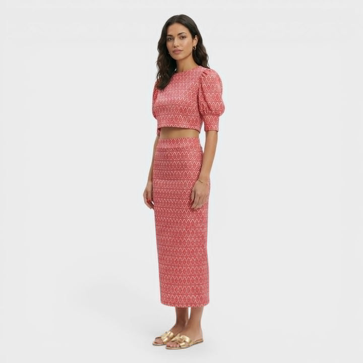 Ensemble Deux Pièces Femme Dos Ouvert
