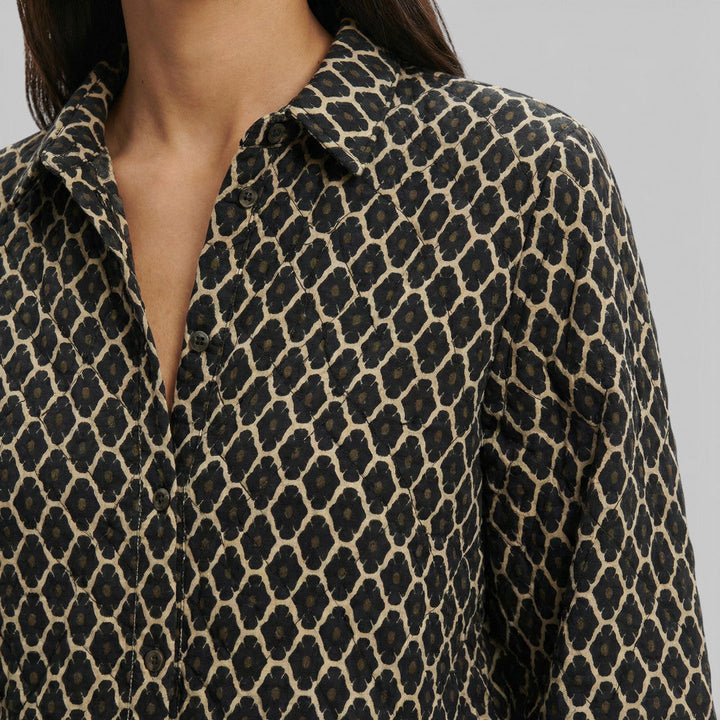 Blouse Fluide Décolleté V Femme