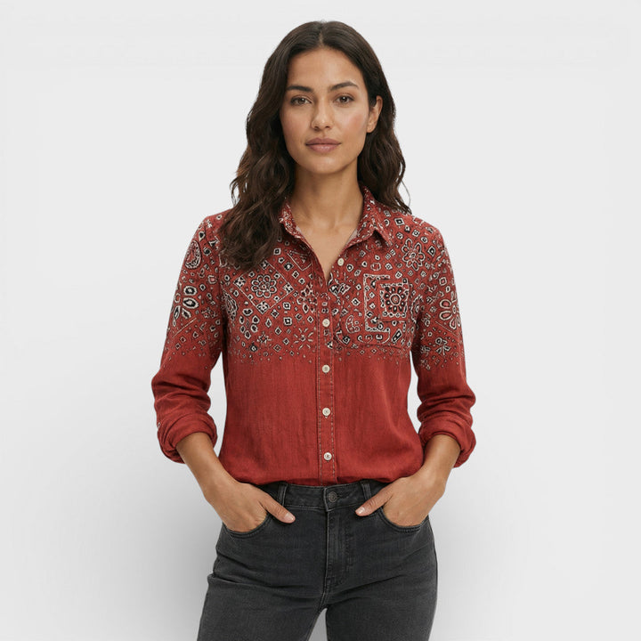Chemise Femme Boutons Col Classique