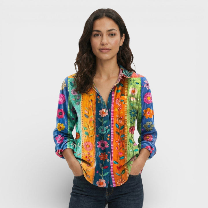 Chemise Femme Boutons Col Classique