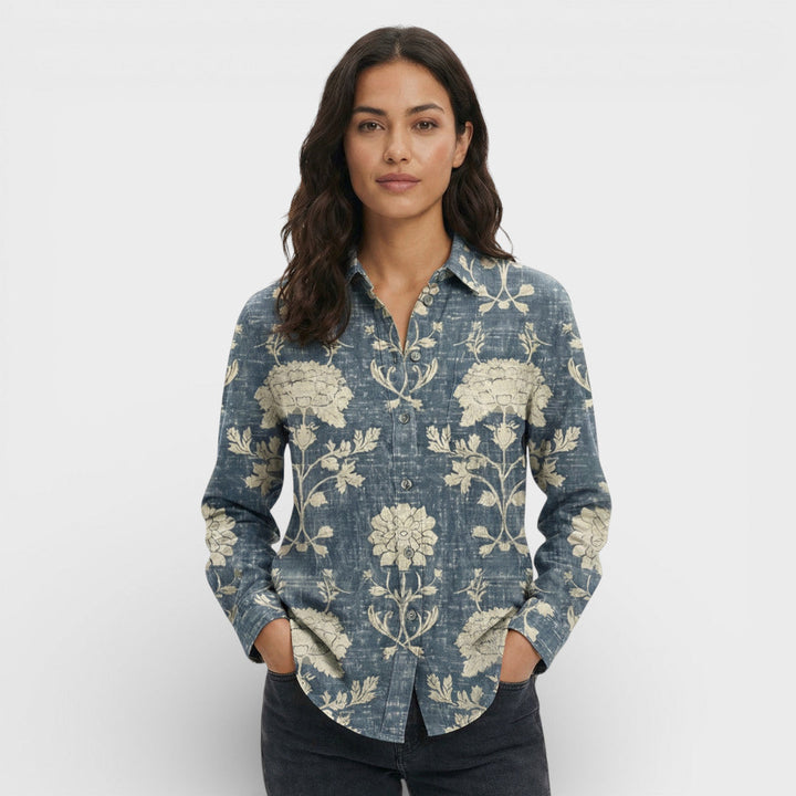 Chemise Femme Boutons Col Classique