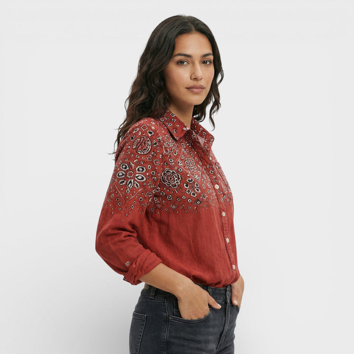 Chemise Femme Boutons Col Classique