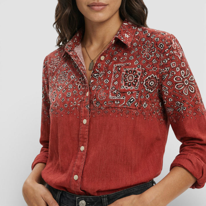 Chemise Femme Boutons Col Classique