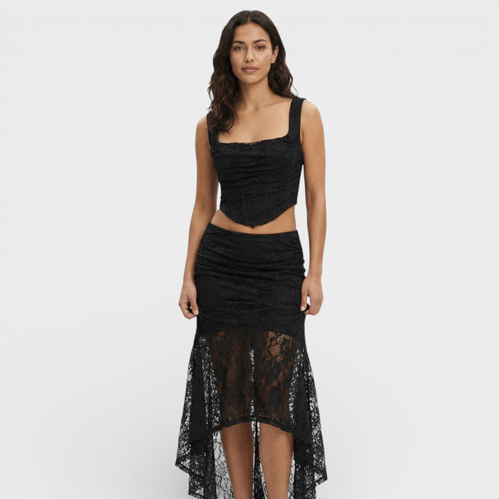 Ensemble Invitée Femme Top Jupe