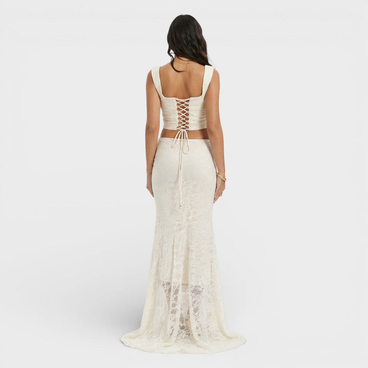 Ensemble Invitée Femme Top Jupe