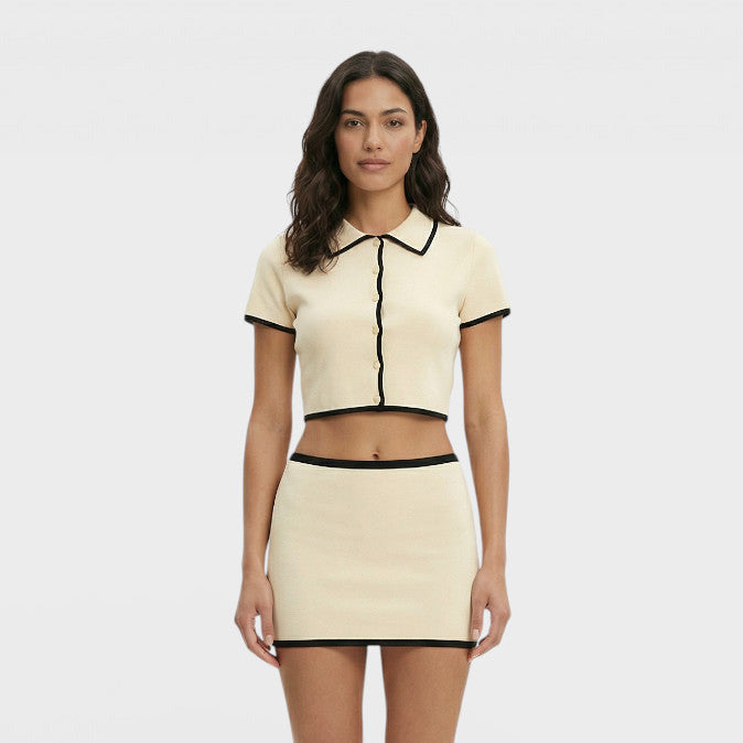 Ensemble Deux Pièces Imprimé Femme