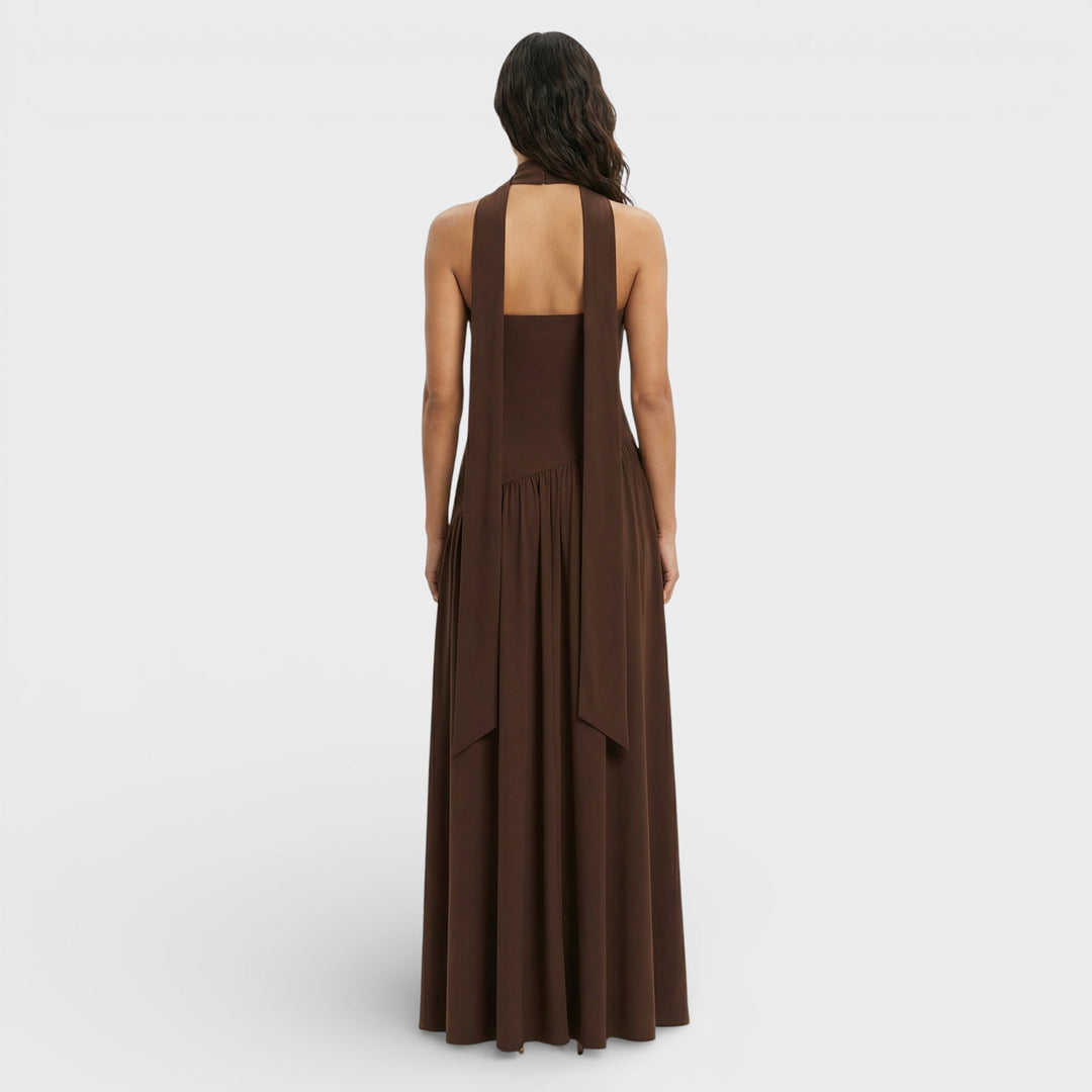 Robe Longue Bustier Fente Femme