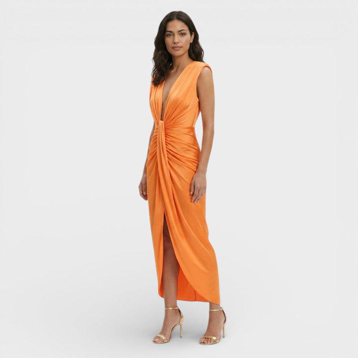 Robe Midi Soirée Décolleté V
