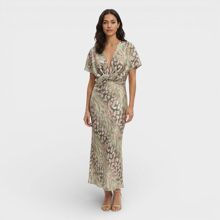 Robe Longue Femme Décolleté V