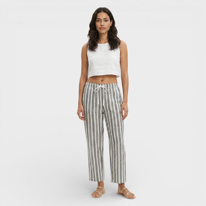 Pantalon Cheville Imprimé Femme