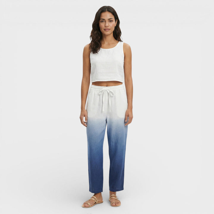 Pantalon Cheville Imprimé Femme