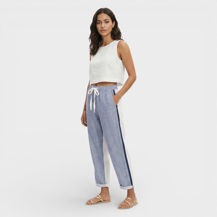 Pantalon Cheville Imprimé Femme