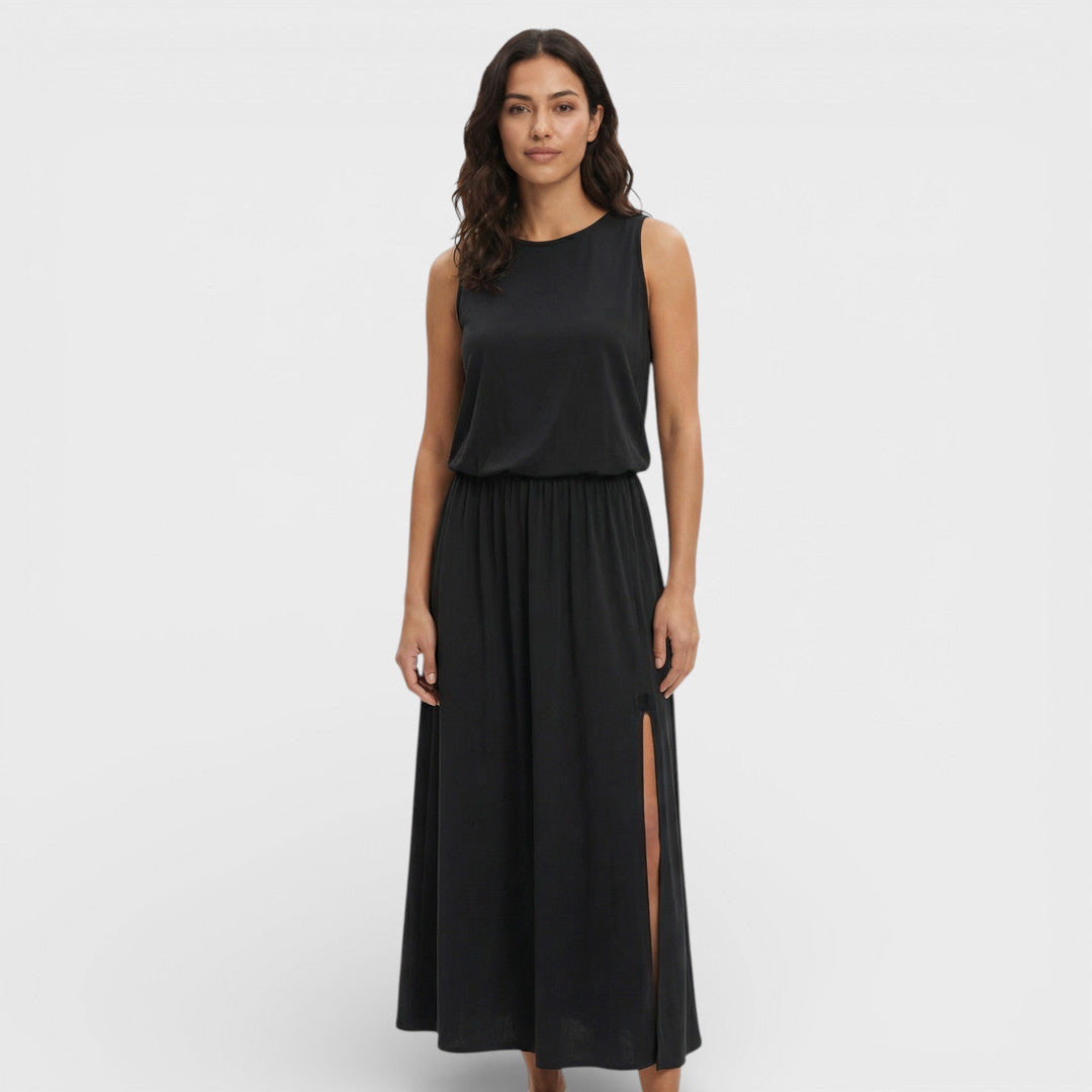Robe Longue Femme Sans Manches