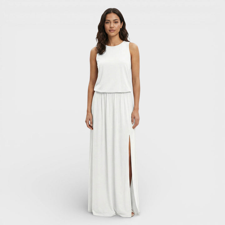 Robe Longue Femme Sans Manches