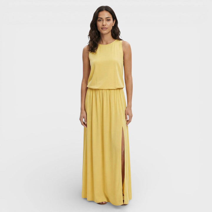 Robe Longue Femme Sans Manches