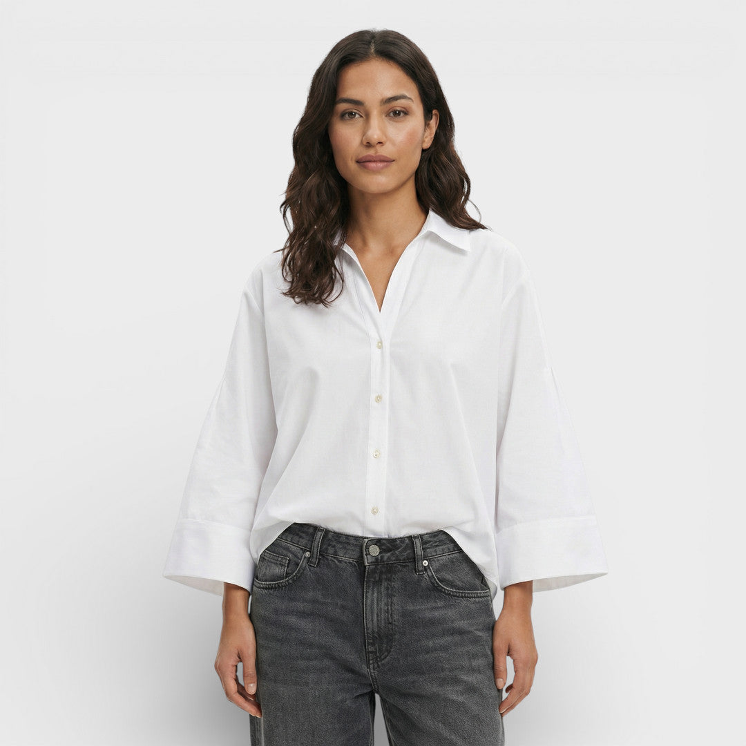 Chemise Femme Manche Large Élégante