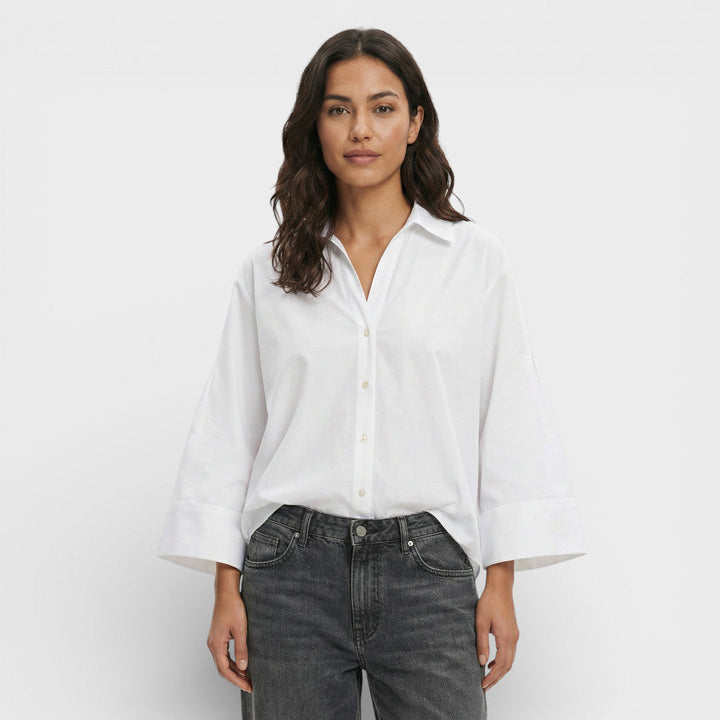 Chemise Femme Manche Large Élégante