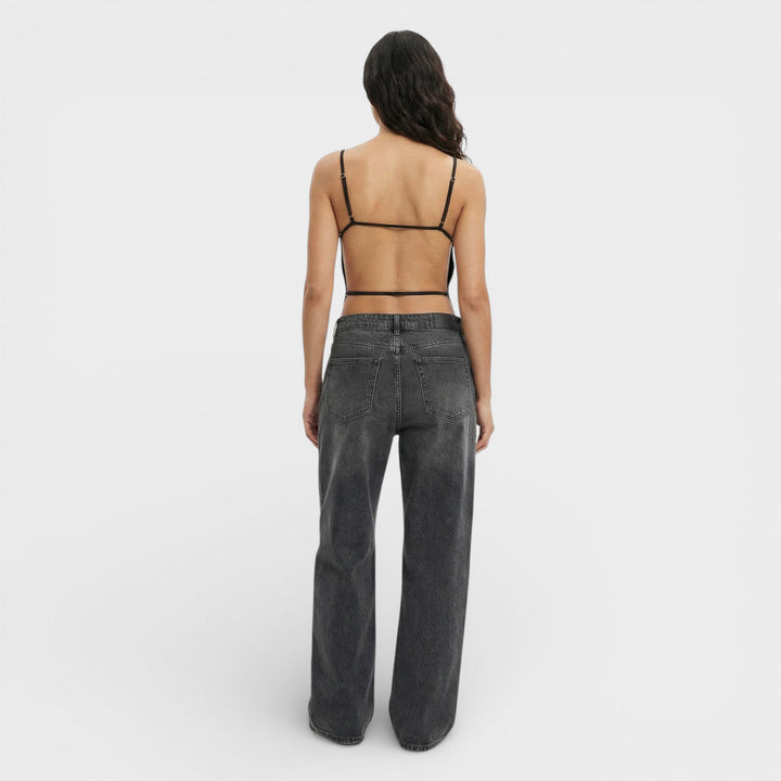 Top Dos Ouvert Femme Élégant
