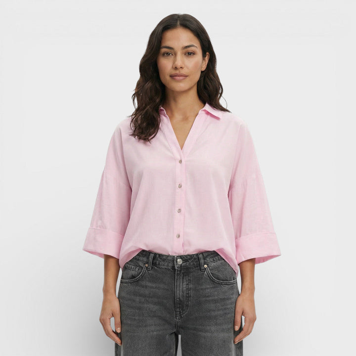 Chemise Femme Manche Large Élégante