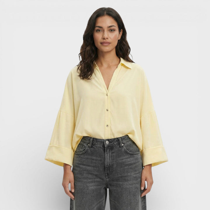 Chemise Femme Manche Large Élégante
