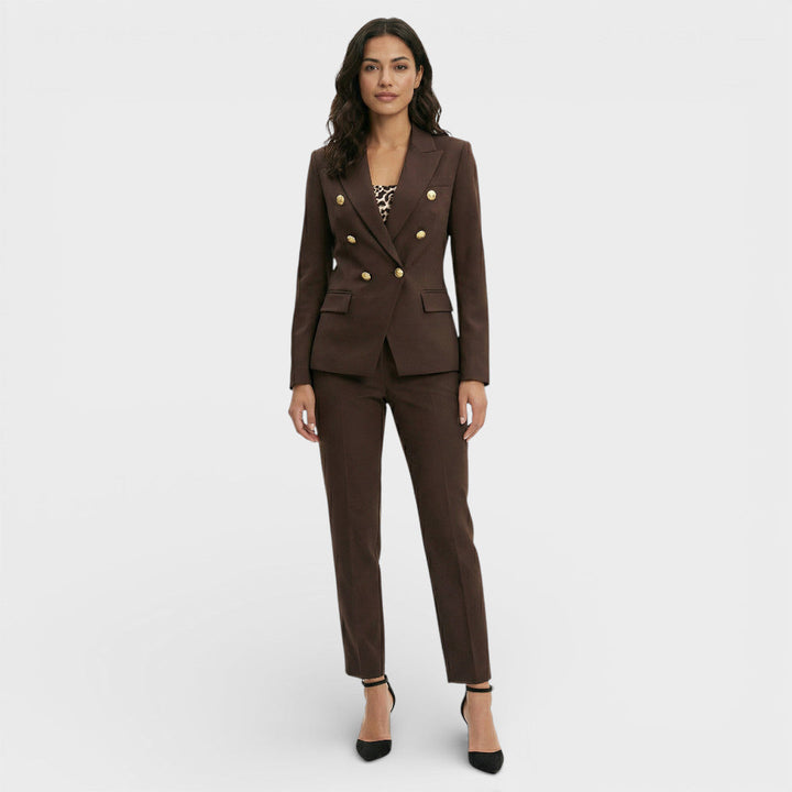 Ensemble Tailleur Double Boutonnage Femme