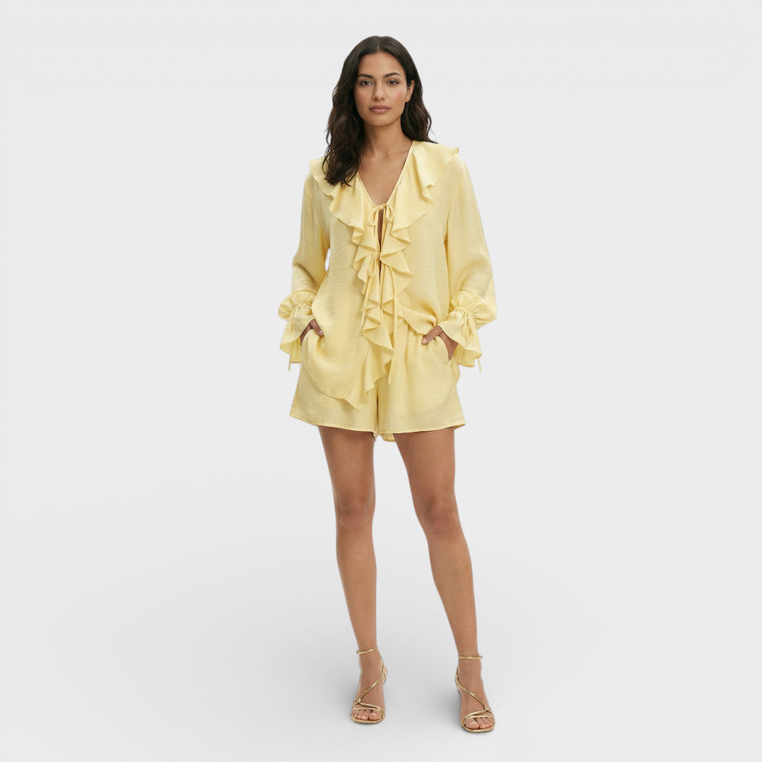 Ensemble Deux Pièces Shorts Volants