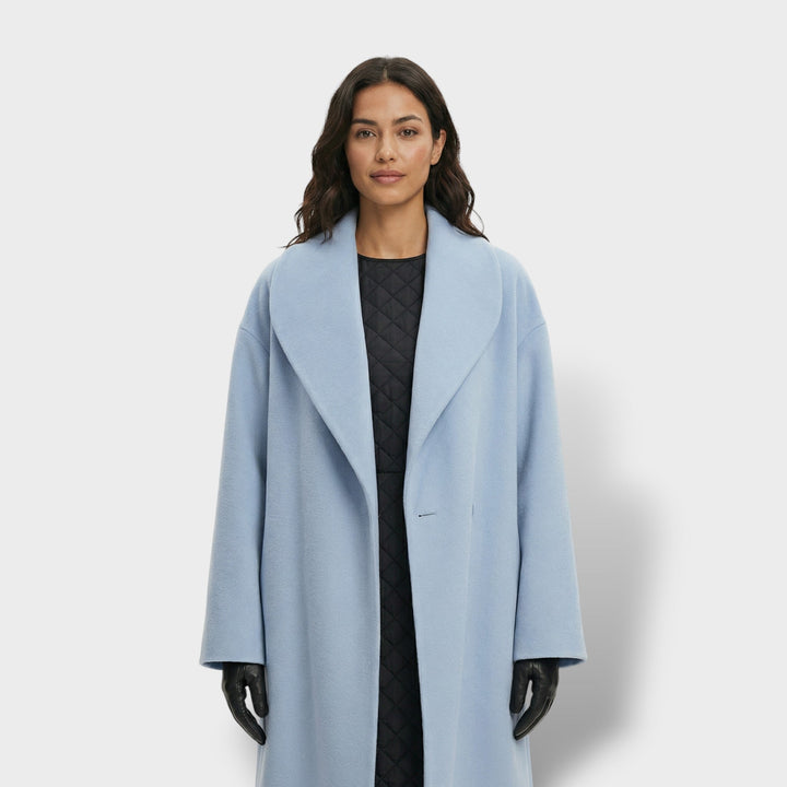 Manteau Oversize Court Un Bouton Femme