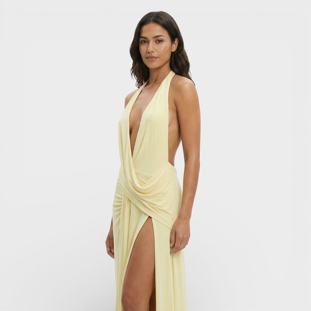 Robe Longue Sexy Dos Ouvert