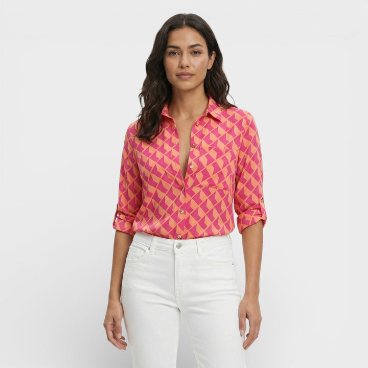 Blouse Classique Col Femme