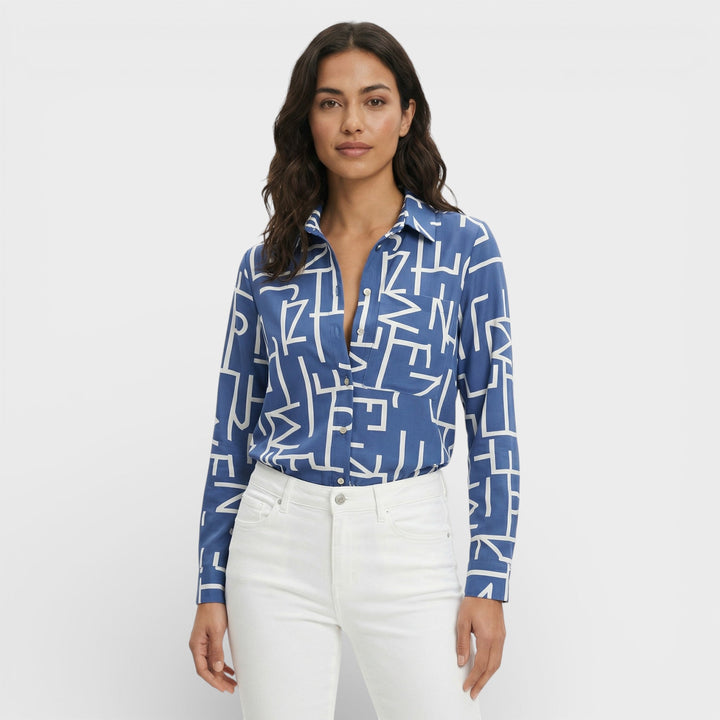 Blouse Classique Col Femme