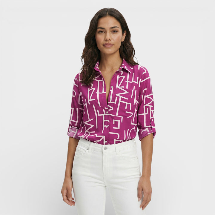 Blouse Classique Col Femme