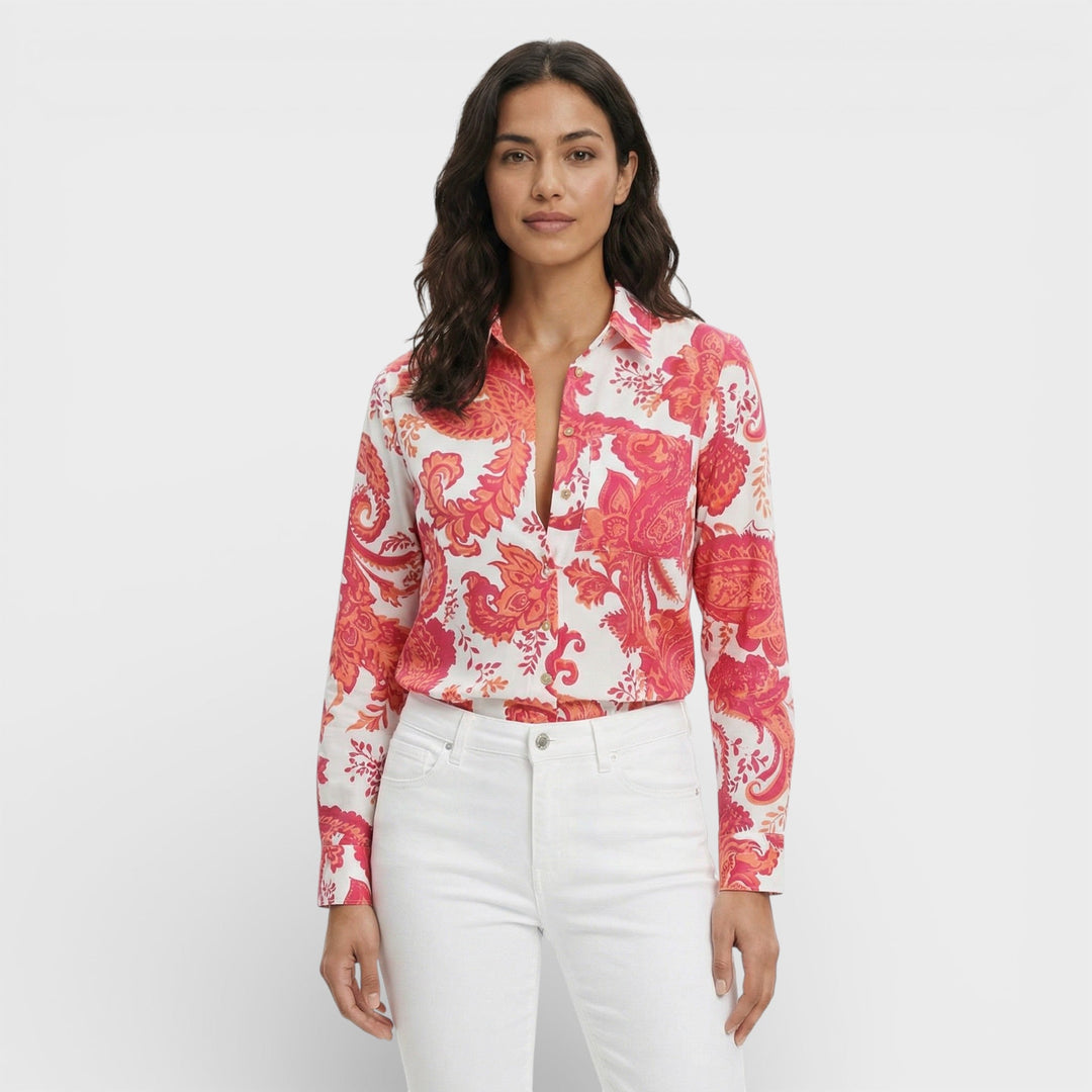 Blouse Classique Col Femme
