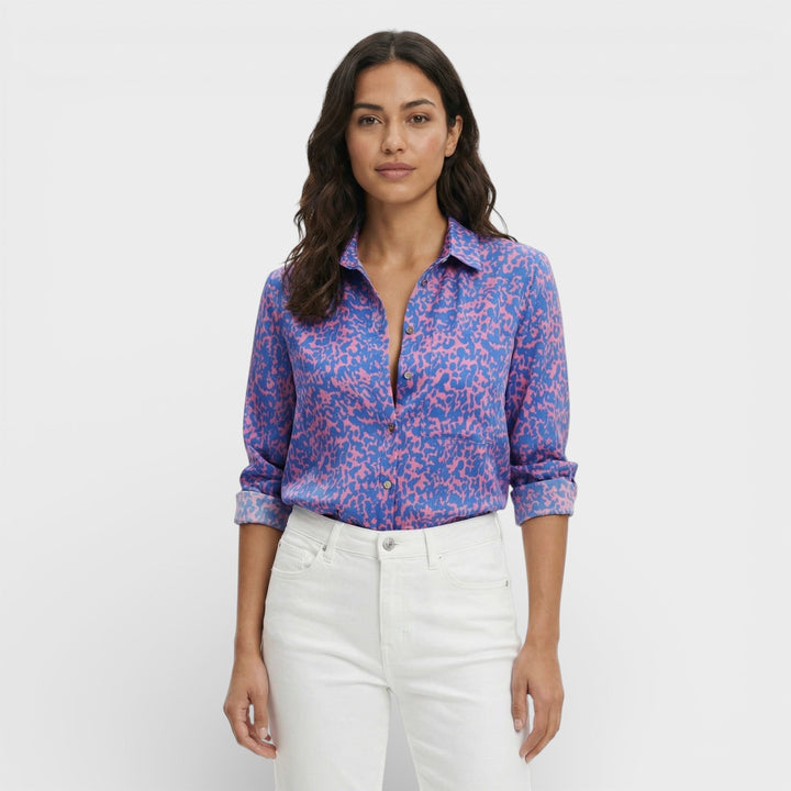 Blouse Classique Col Femme