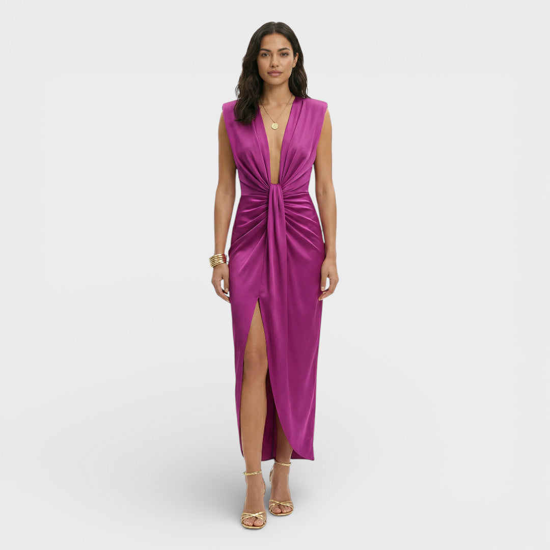 Robe Midi Soirée Décolleté V