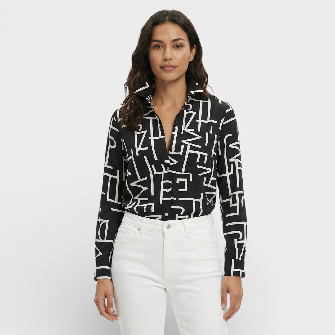 Blouse Classique Col Femme
