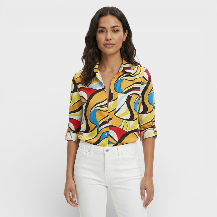 Blouse Classique Col Femme