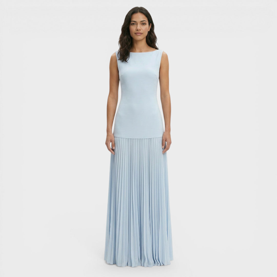 Ensemble Deux Pièces Robe Plissée