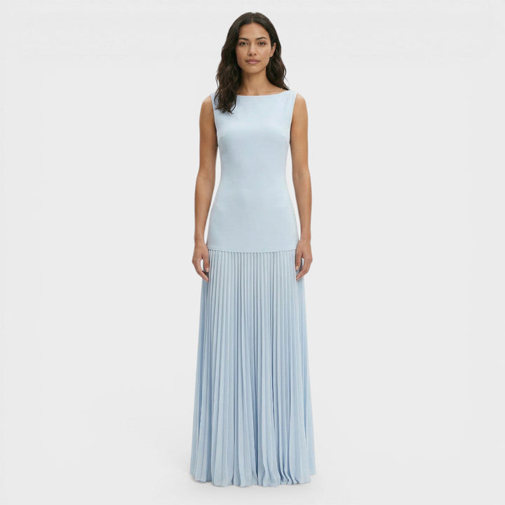 Ensemble Deux Pièces Robe Plissée