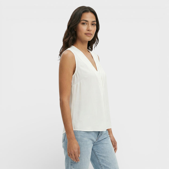 Blouse Sans Manches Élégante Femme