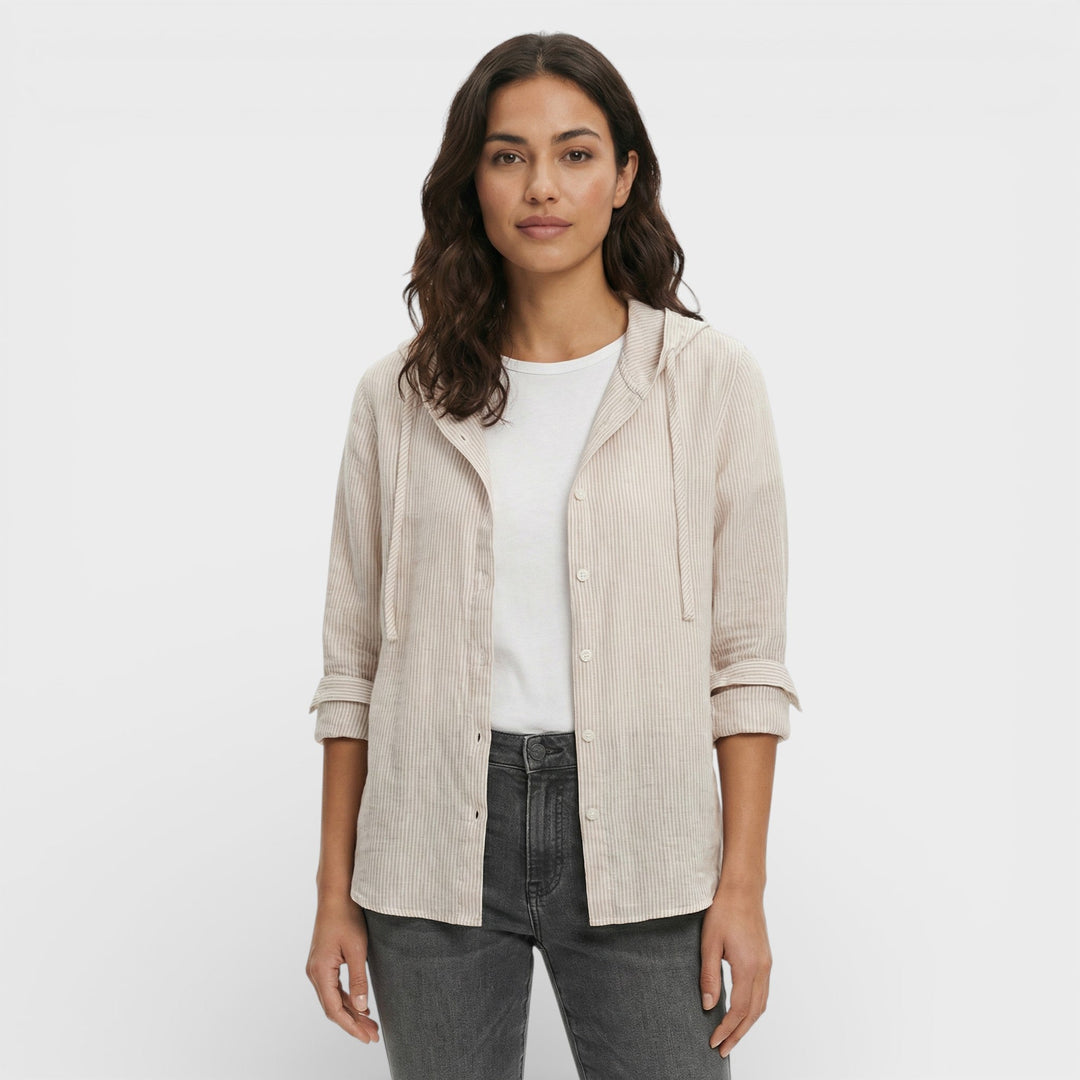 Blouse Ample Avec Capuche Femme