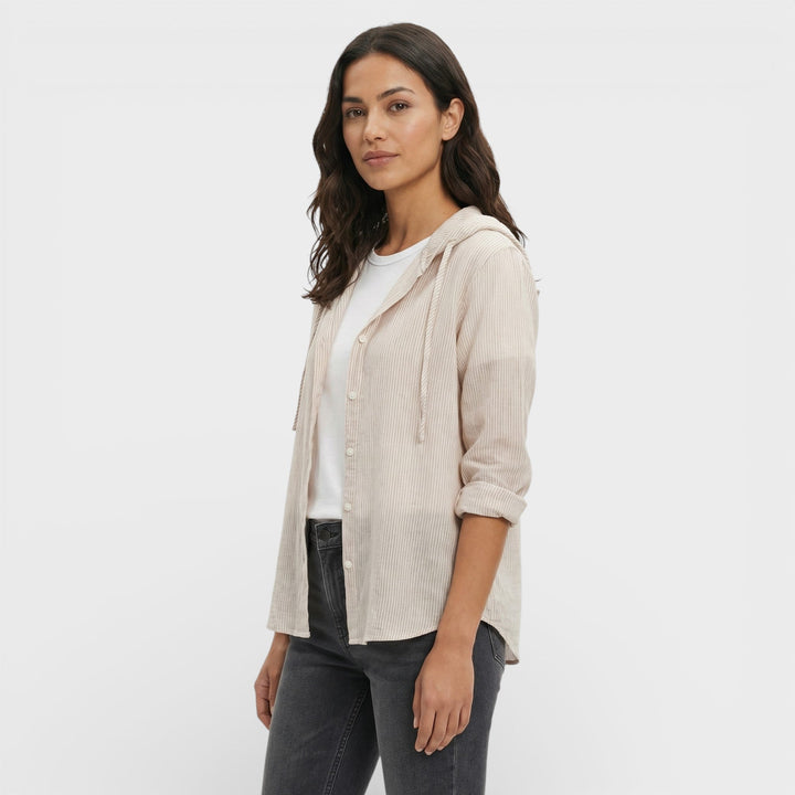 Blouse Ample Avec Capuche Femme
