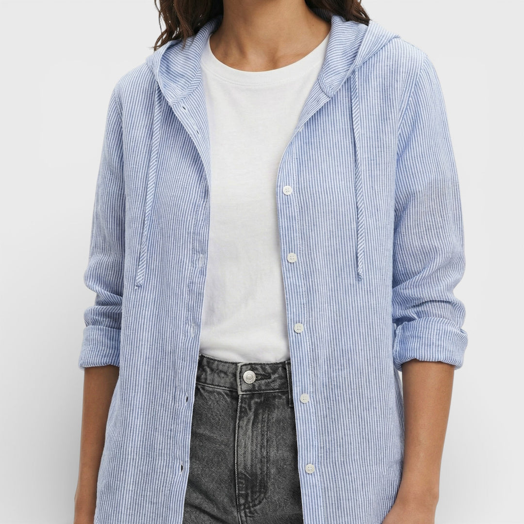 Blouse Ample Avec Capuche Femme