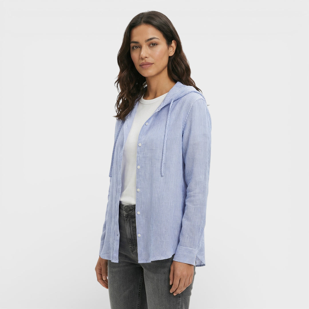Blouse Ample Avec Capuche Femme