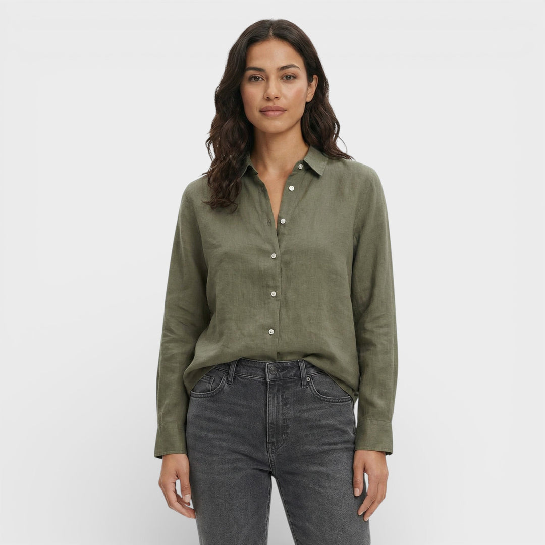 Chemise Lin Ample Femme Intemporelle